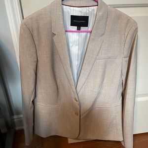 SOLD ON MERCARI: Banana Republic Cream Blazer. Size 14. Never worn.